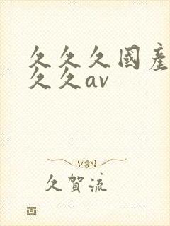 久久久国产精品久久av