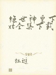 绝世神皇下载txt全集下载封面