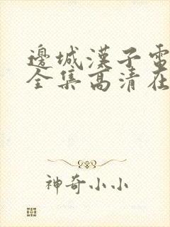 边城汉子电视剧全集高清在线观看