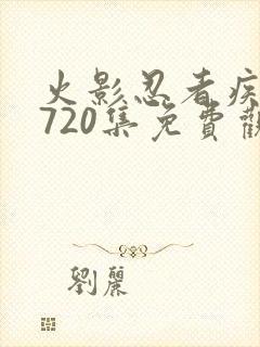 火影忍者疾风传720集免费观看