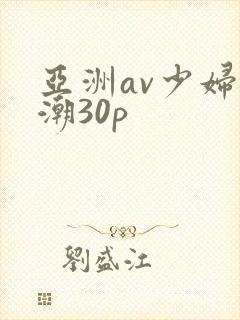 亚洲av少妇高潮30p