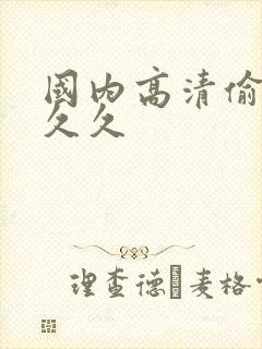 国内高清偷拍久久久