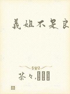 义姐不是良女封面