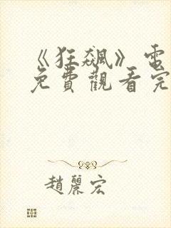 《狂飙》电视剧免费观看完整版