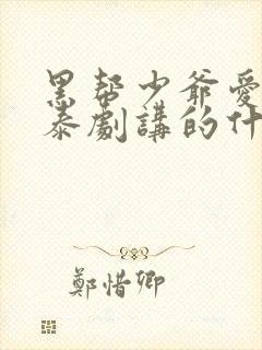 黑帮少爷爱上我泰剧讲的什么