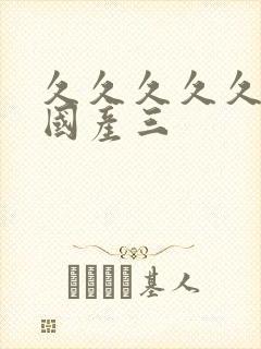 久久久久久精品国产三