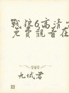 战狼6高清完整免费观看在线观看封面