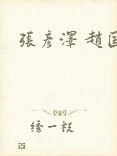 张彦泽 赵匡胤
