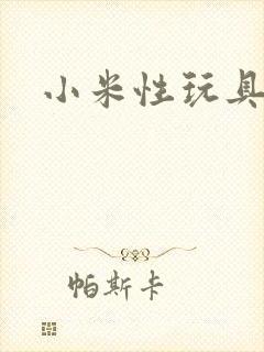 小米性玩具日记