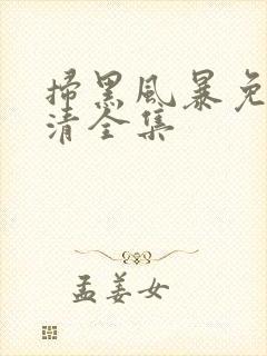 扫黑风暴免费高清全集