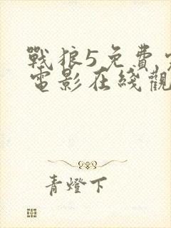 战狼5免费完整电影在线观看高清