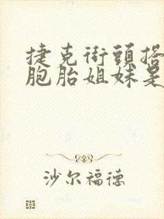 捷克街头搭讪双胞胎姐妹是哪一期
