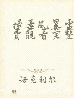 扫毒风暴电影免费观看完整版高清封面
