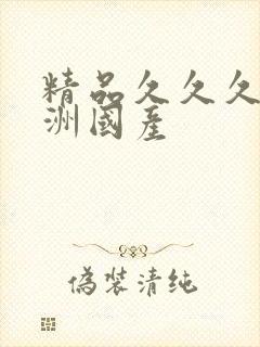 精品久久久久亚洲国产