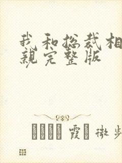 我和总裁相了个亲完整版封面