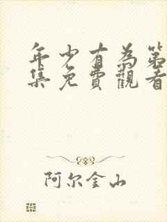 年少有为第25集免费观看封面