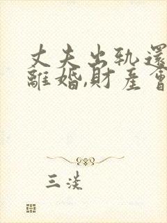 丈夫出轨还起诉离婚,财产会怎么分配