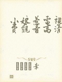 小娘惹电视剧免费观看高清