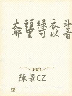 大头绿衣斗僵尸哪里可以看