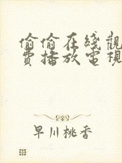 偷偷在线观看免费播放电视剧大全西封面