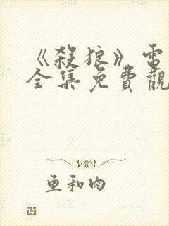 《杀狼》电视剧全集免费观看高清
