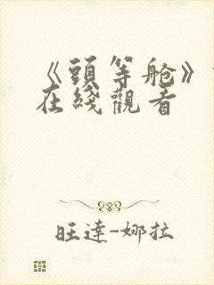 《头等舱》俄剧在线观看