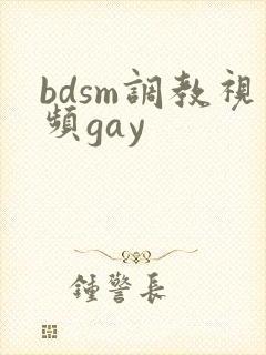 bdsm调教视频gay