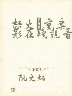 怒火·重案 电影在线观看封面