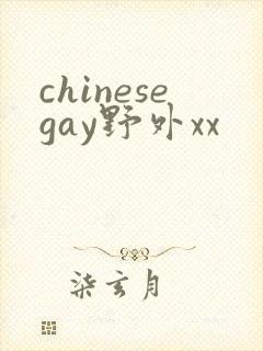 chinesegay野外xx