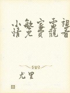 小敏家电视剧剧情免费观看