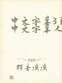 中文字幕3页_中文字幕人妻中文av不卡专区