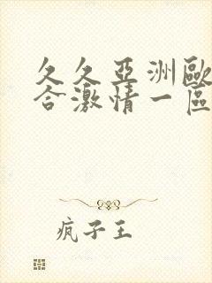 久久亚洲欧美综合激情一区封面