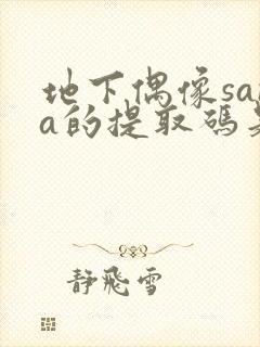 地下偶像sana的提取码是多少