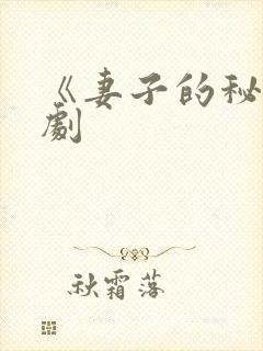 《妻子的秘密韩剧