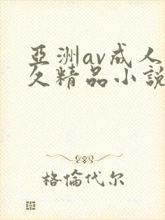 亚洲av成人久久精品小说
