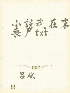 小说我在末世骑丧尸txt封面