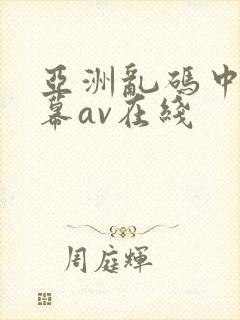 亚洲乱码中文字幕av在线