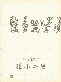 欧美gay男男猛男无套视频封面