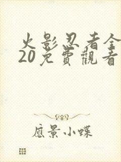 火影忍者全集720免费观看