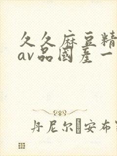 久久麻豆精亚洲av品国产一区