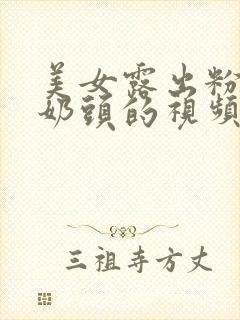 美女露出粉嫩小奶头的视频