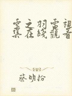 云之羽电视剧全集在线观看完整版