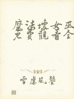 魔法坏女巫国语免费观看全集