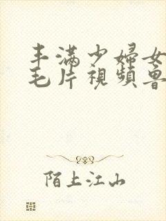 丰满少妇女人a毛片视频鲁大师