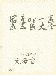 国产av一区二区三区大全