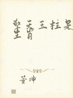 擎天玉柱是什么生肖