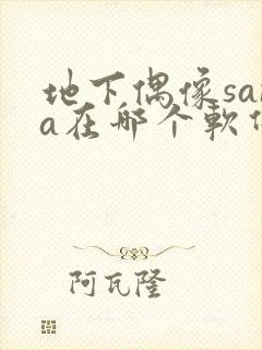 地下偶像sana在哪个软件可以看