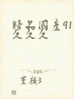 精品国产91久久久久封面
