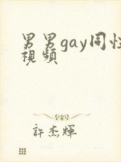 男男gay同性视频