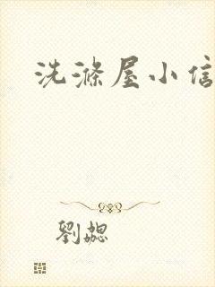 洗涤屋小信动漫